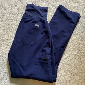 Figs Navy Maternity Pants